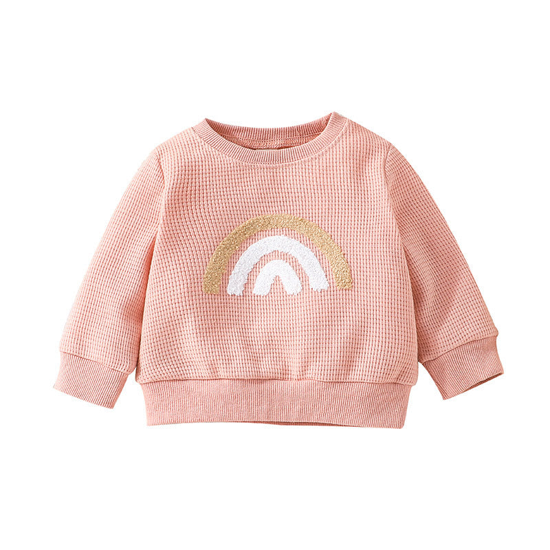 Venta al por mayor Primavera Bebé Tops Poliéster Ropa De Bebé